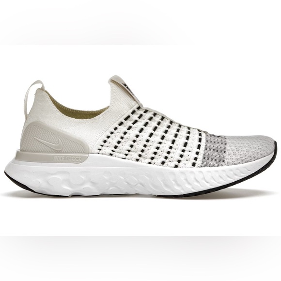 Nike React Flyknit Phantom Slip on Sneakers Sz 11 DV2139-100 - Picture 1 of 7